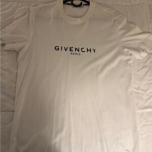 Givenchy White Short Sleeve Tee